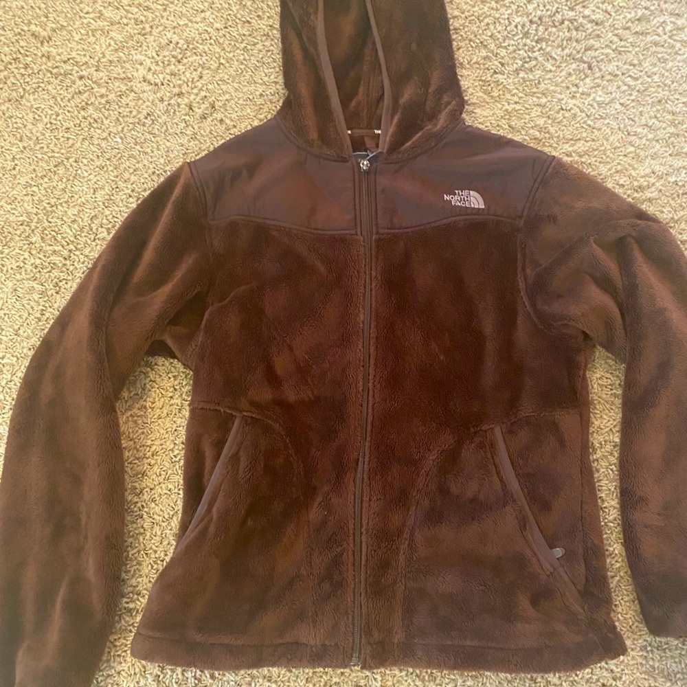 North Face fuzzy jacket- Women’s